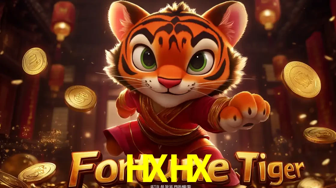 O carismático mascote do jogo de slot Fortune Tiger, um tigre fofo em pose de artes marciais, pronto para trazer sorte e multiplicadores de ganhos no cassino online HXHX.