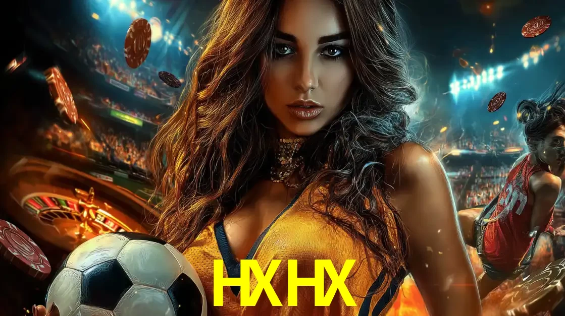Mulher segurando uma bola de futebol em uma montagem que mistura a paixão esportiva com a emoção da roleta de cassino, tudo disponível na plataforma HXHX.